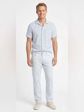 34 Heritage CHARISMA Men’s  cotton light blue pants size W42 L34 unisex